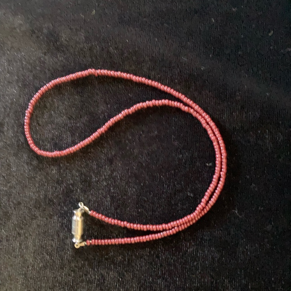Small-beaded Necklace - Picture 2 of 3